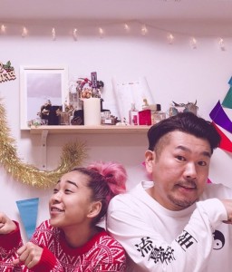 青山テルマとフジモンも楽しそう（画像は『yuuukiiinaaa　2017年12月24日付Instagram』のスクリーンショット）