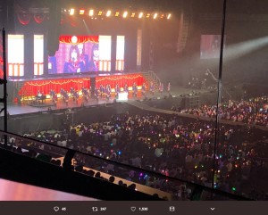 『SKE48単独コンサート～サカエファン入学式～』（画像は『田中菜津美　2018年3月31日付Twitter「SKEさんのコンサート観てきました」』のスクリーンショット）