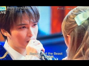 『Beauty and the Beast』をデュエットするジェジュン（画像は『Kim Jae Joong 金在中 ジェジュン　2018年7月26日付Instagram「楽しかったです☆」』のスクリーンショット）