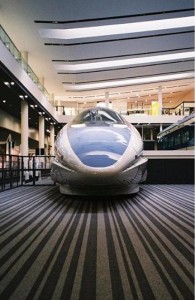 京都鉄道博物館の「500系新幹線」（画像は『芳根京子　2019年1月1日付Instagram「ほぉおおお」』のスクリーンショット）