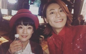 「氷川きよしさんとリハーサルの時から意気投合」と千秋（画像は『千秋/Chiaki magazine　2019年9月17日付Instagram「さっき、NHKの生放送の歌番組「うたコン」でポケビのPowerを歌いました。」』のスクリーンショット）
