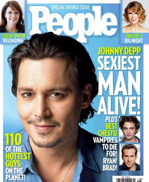 【イタすぎるセレブ達・番外編】「People」誌が選ぶ “最もセクシーな男”。今年はジョニー・デップに決定！