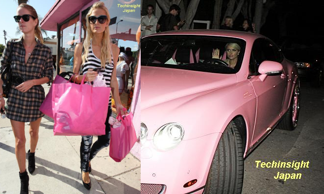 【イタすぎるセレブ達】パリス・ヒルトン、10月のテーマ・カラーはピンク・ピンク・ピンク！