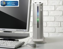 XP/Vista/７の3OSに変更可能なダイレクト販売専用のスリムタワーとA4ノートPCを発売　オンキヨー