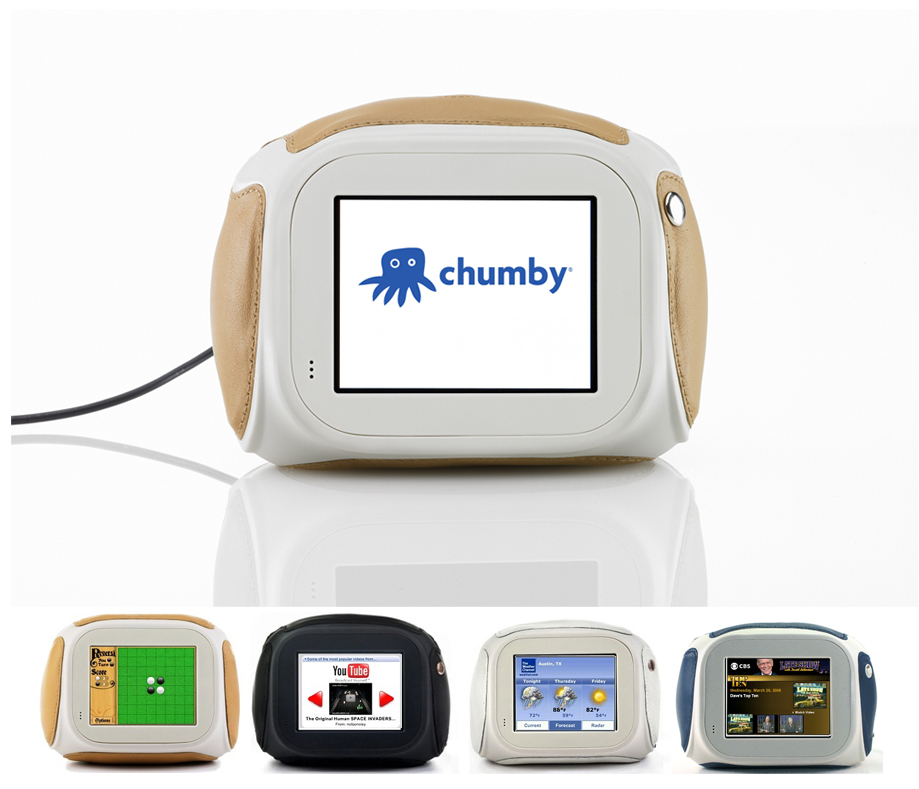 Linuxベースのウィジェット端末　「chumby（チャンビー）」を販売開始　アドテック