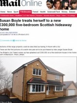 【イタすぎるセレブ達】スーザン・ボイルさんついに豪邸購入か。しかし本人はあくまでも…。