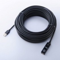 USBケーブルを20メートル延長できるアクティブケーブルを発売　サンワサプライ