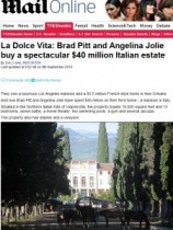 【イタすぎるセレブ達】ブランジェリーナ、イタリアに購入した豪邸は古びた小学校風。