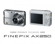 富士フイルム　単三電池採用で旅行に最適なデジタルカメラ「FinePix  AX250」発売
