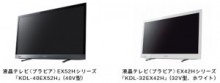 ソニー　500GBハードディスク内蔵の液晶テレビ「ブラビア」2シリーズ3機種を発売