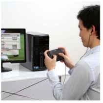 ゲームコントローラー感覚で空中操作できるワイヤレスキーボード「エアマウス&キーボード」を発売 サンワサプライ