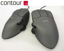 ジャパンマテリアル　スクロールボタンを親指側に配置した光学式エルゴノミクスマウス「コントア マウス」を販売