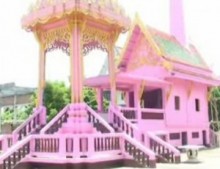 【アジア発！Breaking News】死後の世界を明るいイメージにしたい！ピンクに塗り替えられた火葬場。（タイ）