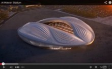 【中東発！Breaking News】カタールのワールドカップ新スタジアム、屋根のフォルムに人々は苦笑。