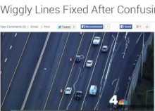 【米国発！Breaking News】高速道路の車線がめちゃくちゃ。蛇行する白いラインに車は大混乱。（バージニア州）