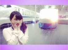【エンタがビタミン♪】松井玲奈が“鉄女”ぶり全開。「大好きな新幹線のお仕事」でうっとり。