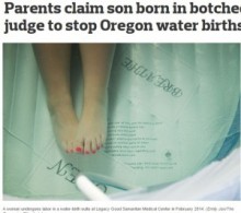 【海外発！Breaking News】水中出産で41億円もの高額訴訟。「医師は正しい認識と判断を」と両親。（米）