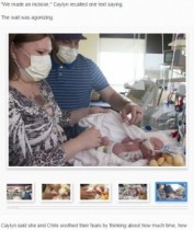 【海外発！Breaking News】生後6日の赤ちゃん、心臓に欠陥が見つかり移植手術を受ける。（米）