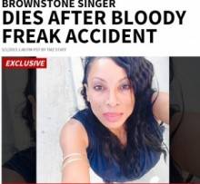 【海外発！Breaking News】元人気R＆B女性シンガーを襲った悲劇。酔って転び、ワイングラスで…。（米）
