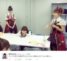 【エンタがビタミン♪】高橋みなみと小嶋陽菜の名コンビ。AKB48での姿に感慨「この光景もあと3か月かぁ」