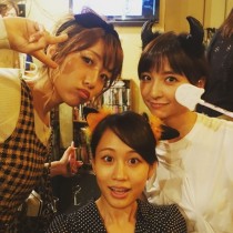 【エンタがビタミン♪】篠田麻里子、たかみな・あっちゃんと“たこ焼きパーティ”。仲良しショットを公開。
