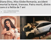【海外発！Breaking News】元ミス代表の車が馬車に突っ込む。8名死傷（ルーマニア）