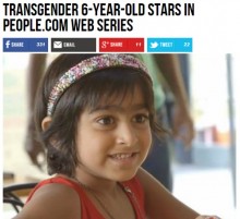 【海外発！Breaking News】幼児の性同一性障害カミングアウトが続々。6歳デヴィーナちゃんに全米注目！