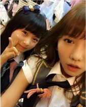 【エンタがビタミン♪】AKB48・高城亜樹（24）が達家真姫宝（14）と2ショット。肌の質は負けてない!?
