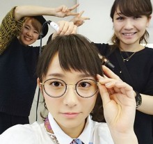 【エンタがビタミン♪】木村文乃の丸メガネ姿にファン絶賛「可愛い！　似合ってます」
