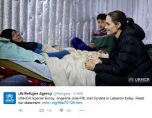 【イタすぎるセレブ達・番外編】アンジェリーナ・ジョリー、レバノンで難民少女と再会