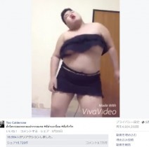 【海外発！Breaking News】太っちょ男のセクシーダンス動画　ネットで大ブレイク！（タイ）