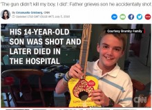 【海外発！Breaking News】米・射撃訓練場で悲劇　父親の誤射で14歳息子が死亡