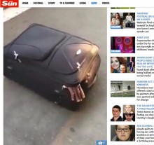 【海外発！Breaking News】スイスの駅でスーツケースから不法移民　予想外の大男に仰天＜動画あり＞