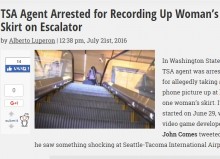 【海外発！Breaking News】米運輸保安局続く不祥事　空港セキュリティ係官の男が盗撮行為　逮捕される
