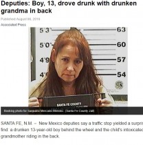 【海外発！Breaking News】13歳少年が飲酒運転　後部座席には酩酊した祖母と缶ビール（米）