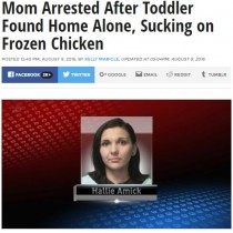 【海外発！Breaking News】米・アイオワ州で「ホーム・アローン」事件　空腹の2歳児が冷凍の鶏肉にかぶりつく
