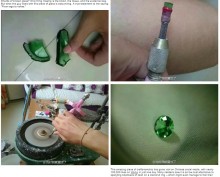 【海外発！Breaking News】“激安”DIYエメラルド（風）指輪がすごい！　緑色の空ビンから（中国）