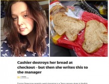 【海外発！Breaking News】自閉症の店員にパンを台無しにされた主婦　SNSで店へ感謝の気持ちを伝える（英）
