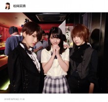 【エンタがビタミン♪】HKT48宮脇咲良が男装　イケメンぶりに松岡菜摘「恋をしました」