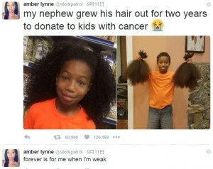 【海外発！Breaking News】アフロヘアを伸ばし続けて2年　10歳少年がウィッグ3つ分の髪を寄付（米）