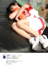 【エンタがビタミン♪】須賀健太、“盗撮”された休憩中の寝姿が「めっちゃ可愛い」