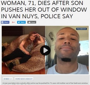【海外発！Breaking News】41歳男、同居の母を殺害　2階から放り落としダイビング・ボディプレス（米）