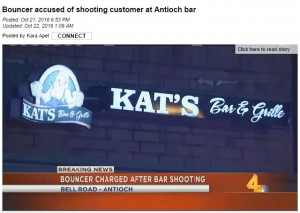 【海外発！Breaking News】午前1時「閉店の時間だ」に応じなかった客、用心棒に撃たれる　米・飲食店 で
