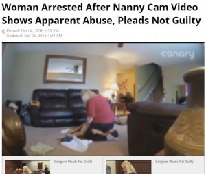 【海外発！Breaking News】4歳障がい児の胸に座りながらオムツ交換、虐待ナニーを隠しカメラが暴く（米）
