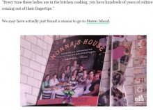 【海外発！Breaking News】移民系おばあちゃん30名が作る「おふくろの味」　多国籍レストランがNYで大人気