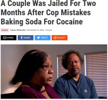 【海外発！Breaking News】粗悪すぎる薬物検査　重曹をコカインとみなされた夫婦が2か月拘置所に（米）