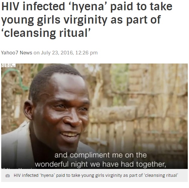 HIV陽性の男、未成年者100名以上と性行為か（出典：https://au.news.yahoo.com）