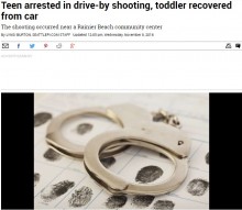 【海外発！Breaking News】2歳わが子を車に乗せ　米シアトルで16歳少年、車窓から発砲