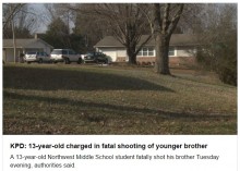 【海外発！Breaking News】米テネシー州で13歳兄が銃を暴発　12歳弟が死亡　両親は留守