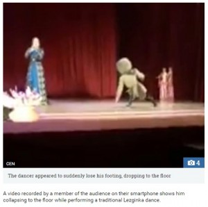 【海外発！Breaking News】民族舞踊レズギンカのダンサー、ステージで心臓発作を起こし死亡（露）